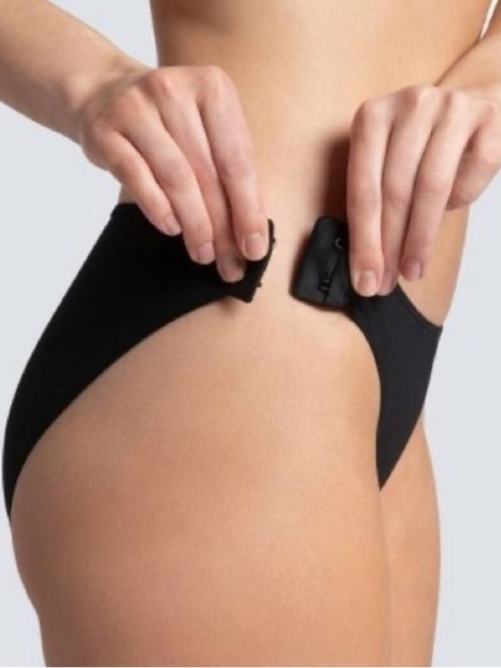 Slick Chicks Adaptive Hooke Eye Panty M